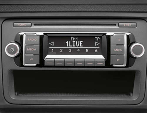 Volkswagen RCD 210 - Polo 2013 6R radio - Original