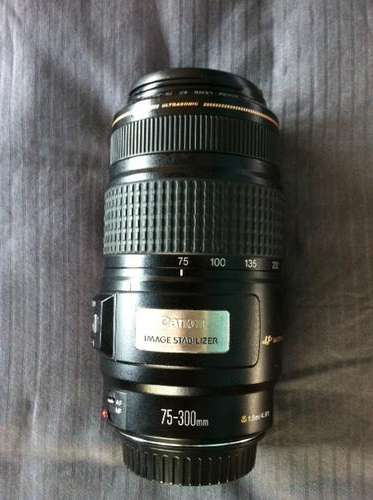 Canon 75-300mm IS lens