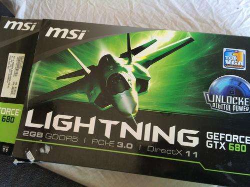 MSI Lightning 2GB GEFORCE GTX680