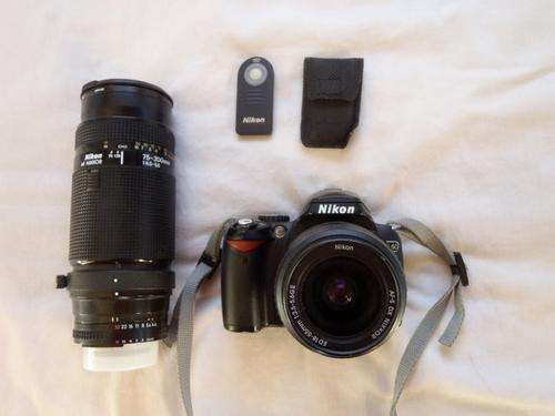 Nikon D40 and lenses