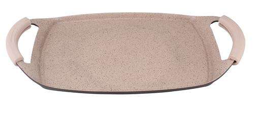 Berlinger Haus 47cm Stone Touch Marble Coating Beige Saphire Grill Plate ( BH-1072 )