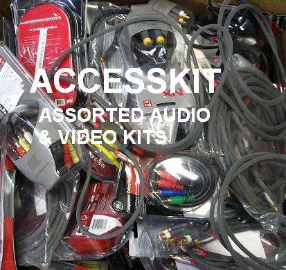 AUDIO & VIDEO ASSORTED CABLE KIT2 - "BARGAIN NEVER TO BE REPEATED"