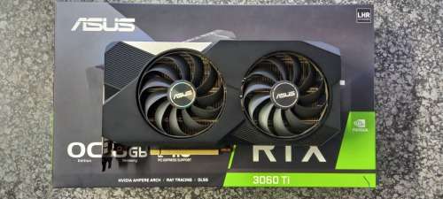 ASUS DUAL GEFORCE RTX 3060Ti OC EDITION 8GB GDDR6
