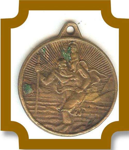 SAINT CHRISTOPHER PENDANT - AS PER SCAN