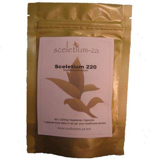 Sceletium Kanna 60 x 220mg Capsules - Mood, stress & anxiety