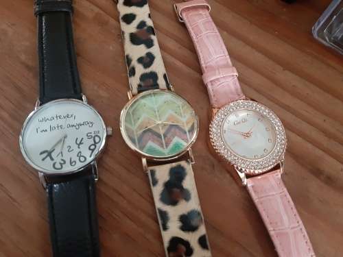 3 Funky Watches!  Beautiful.
