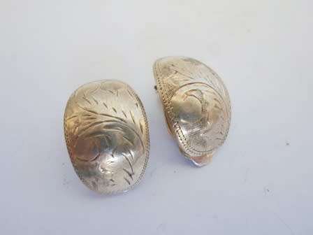 Sterling Silver clip on earrings!!  Beautiful.