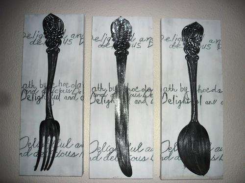 Ultra Modern Art - 2 piece cutlery set