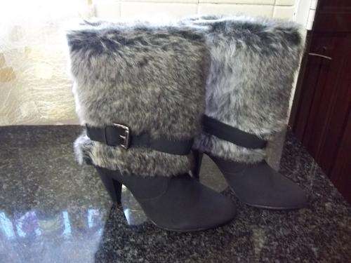 Beautiful Fur Boots! A must have this winter.