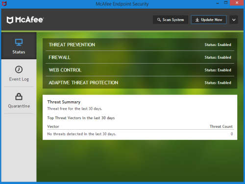 McAfee Endpoint Security v10.7.0.824.9