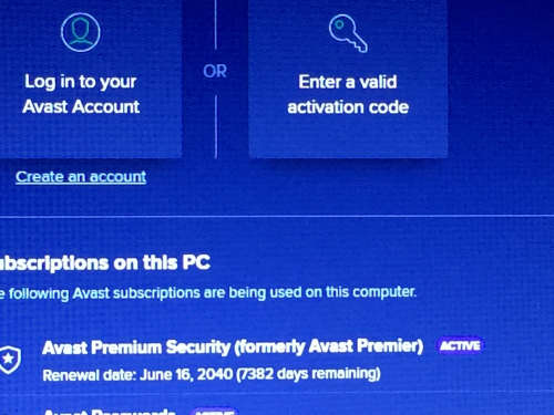 Avast Premium Antivirus 2020- 1 Device- 10 Years