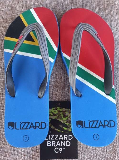 Sandals South African SA Flag mens UK7