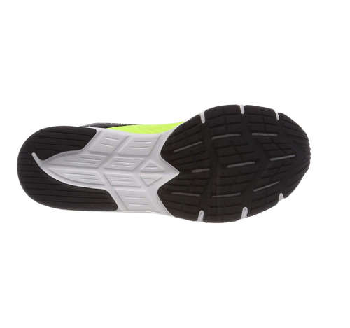 Asics Amplica GS Kids running shoe UK 3 / CM 22.5 (black/safety yellow)