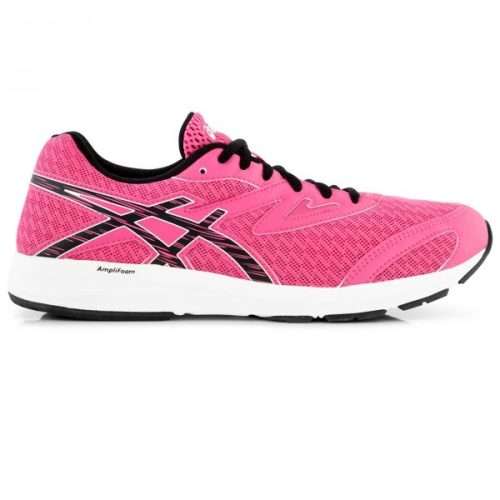 Asics Amplica GS Kids running shoe - size UK 5 (hot pink/black/white)