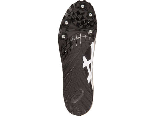 Asics Hyper LD 6 track and field shoe UK 10 / US 11 / EUR 45 / CM 29.0  (black/white)