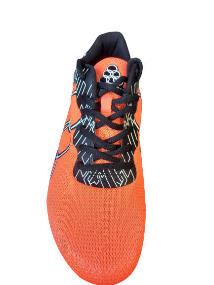 Olympic Blitz Middle Distance Spike shoe size 11 (bright orange)