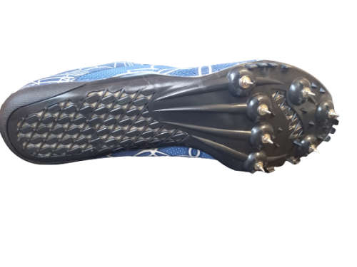 Olympic Blitz Sprint Distance Spike shoe size 9 (blue)