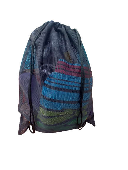 Mesh Bag TYR - Black and Pink