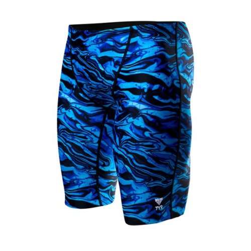 TYR Men`s Swimming Jammer - Miramar Blue - Size 30