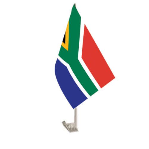 Car window SA flag (set of 2)