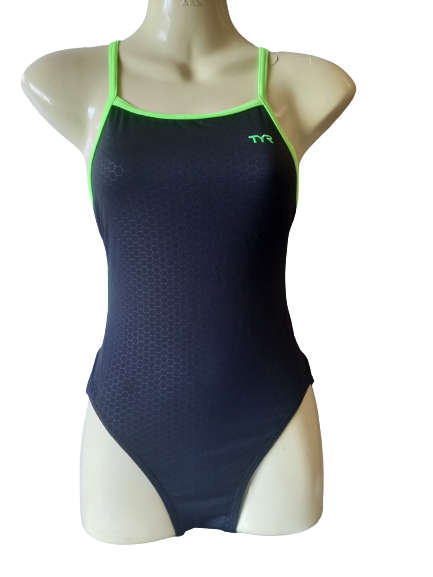 TYR Ladies Swimming Costume - Hexa PNP Crossfit - Size 34