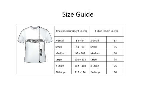 SA Flag Short Sleeve T-shirt unisex - Size Medium