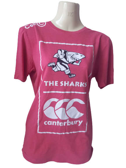 Sharks Ladies Graphic Tee - Medium