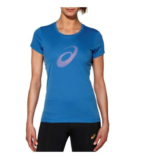 Asics Tee Ladies Graphic Logo - X-Small (XS)