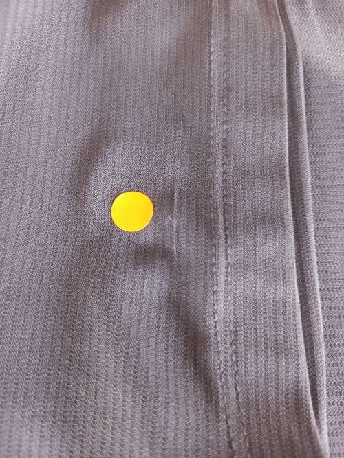 Asics Tee Ladies Graphic Spiral Carbon Grey - X-Large (XL) with FLAW