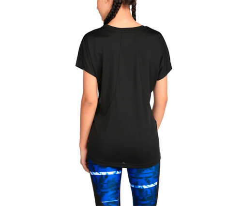 Puma Short Sleeve Tee Ladies Elevated Sporty - Medium (UK 12)