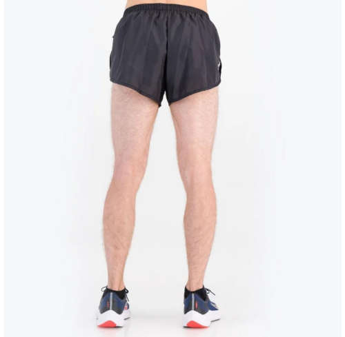 Running Shorts Mens High-Cut Second Skins: Black - Size 3X-Large