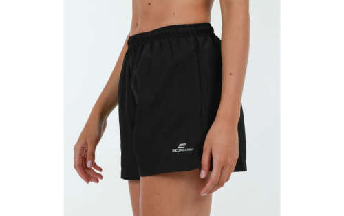 Running Shorts Square Leg Second Skins Black - Size Small