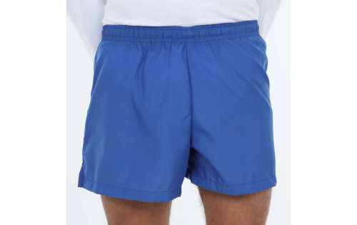 Running Shorts Square Leg Second Skins Royal Blue - Size Small