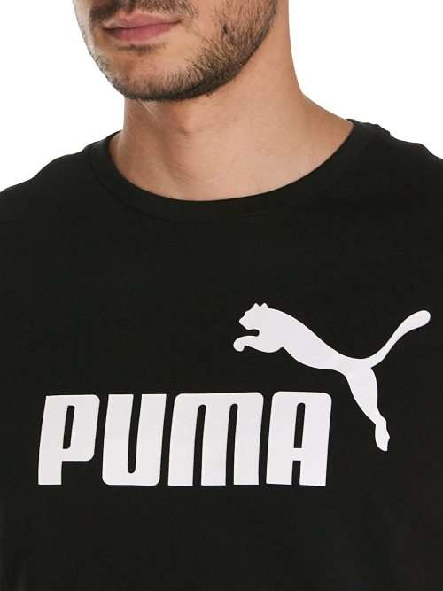 Puma Men`s Shirt Ess No 1 Logo Tee - Size Small