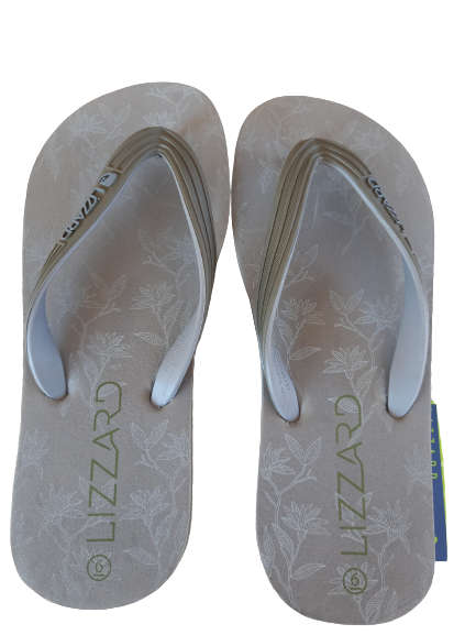 Lizzard sandals flip-flops men`s bolton grey - size UK 10