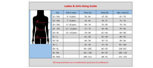 SA Flag Bikini Bottom Ties - size 26 or 3X-Small