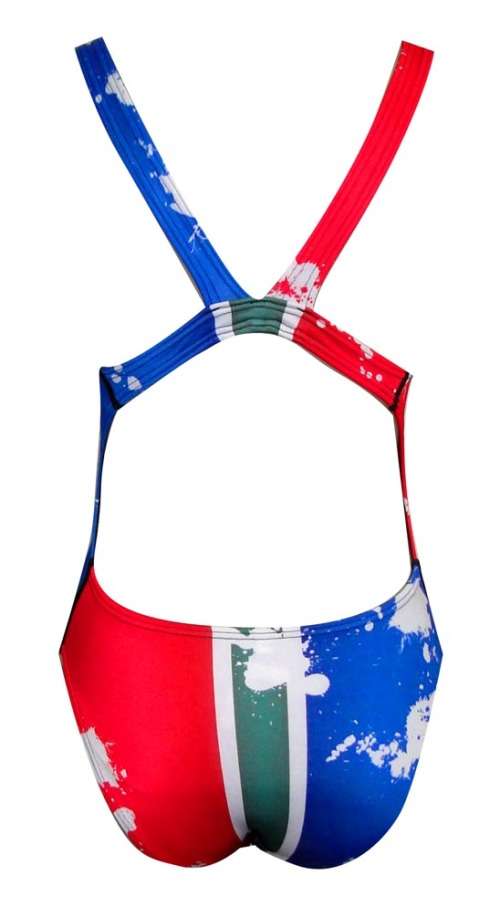 SA Flag Costume Ladies and Girls - Size 38
