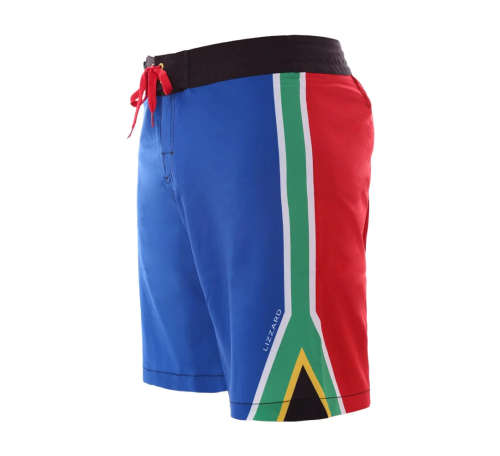 SA Flag Board Shorts Lizzard Boys - size 13-14 years
