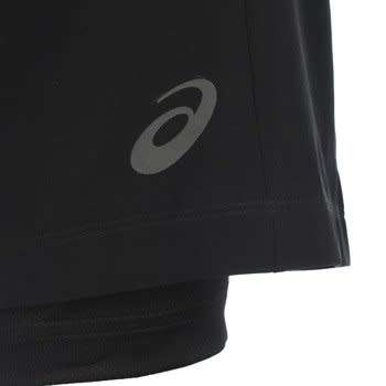 Asics Shorts Men`s Running FujiTrail 2-in-1- Size 2X-Large (2XL)