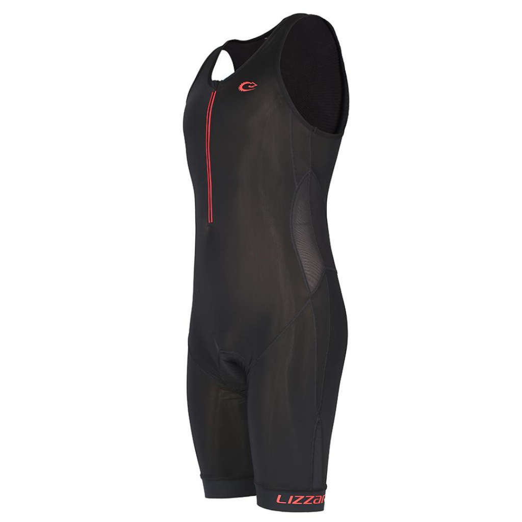 Triathlon Suit (Tri-Suit) Men`s Lizzard Rollan Black/Red - Size XS (X-Small)