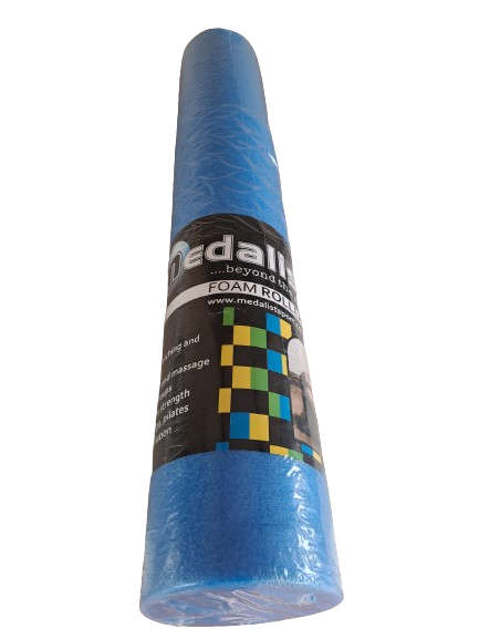 Foam Roller Solid Medalist Long-length 90cm - Blue