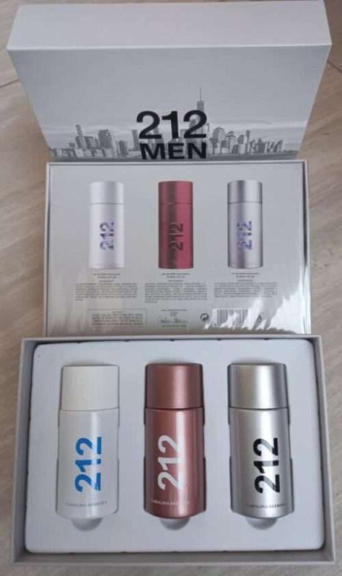 Original Rejected Carolina Herrera 212 Mens Gift Set