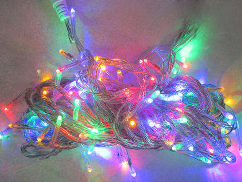 String fairy LED lights 10 meters. Multi color. 220/230V
