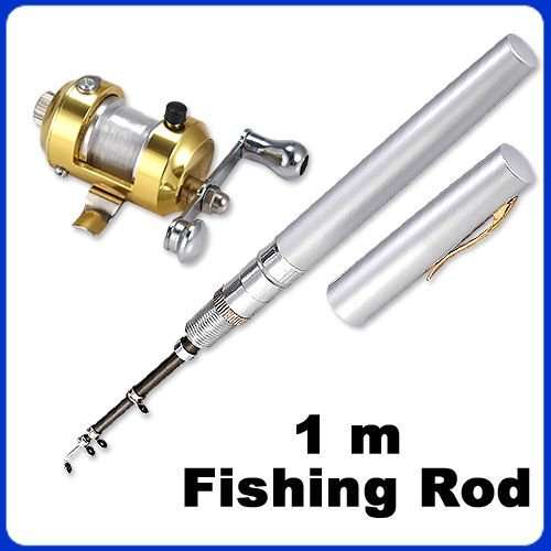 The world's smallest fishing rod, Portable, Compact.