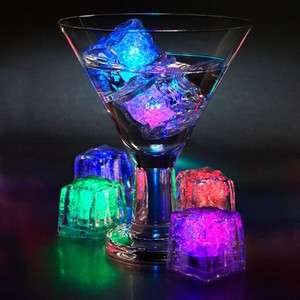 Glowing Ice Cubes. 12 in a pack.