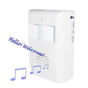 Security Warning  Beam / Welcome Greeting Door Chime.