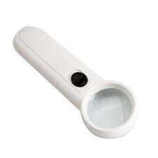 Hand-Held Magnifier with 2 Led Lights.