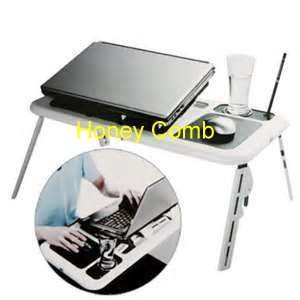 Portable & Foldable E-Cooling System Laptop Table