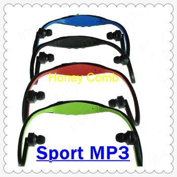 Colourful Wireless Sports Mp3 Head Set Earphone Support 4GB TF Card Mp3 Player+FM.