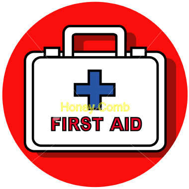 First Aid Kit. Perfect for home, office, car, anywhere, easy to store !!